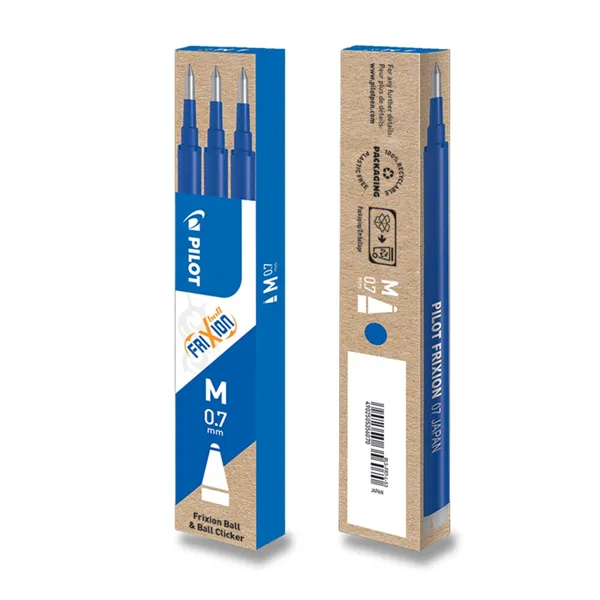 Náplň pro PILOT Frixion (3 ks) - modrá