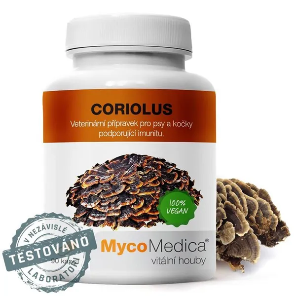 Coriolus 40%, Vegan 90 kapslí