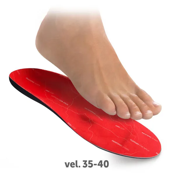 Vložky ortopedické s patním lůžkem vel. 39-40