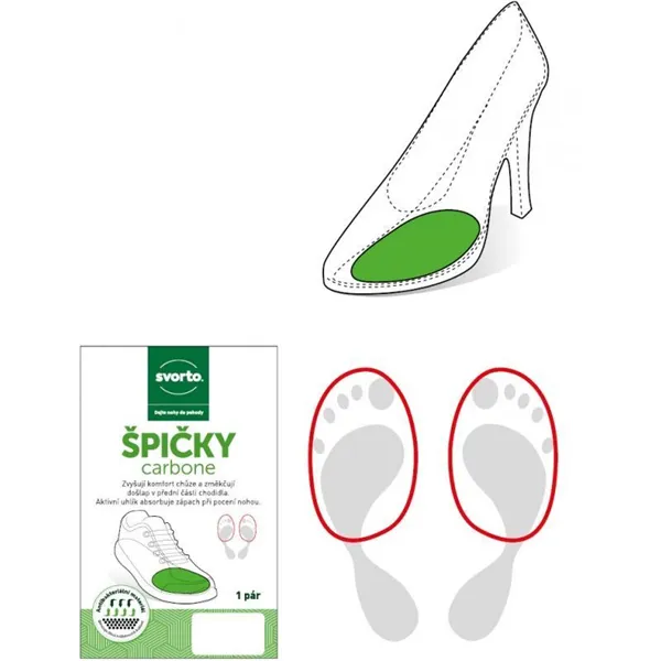 Špičky carbone 39/40