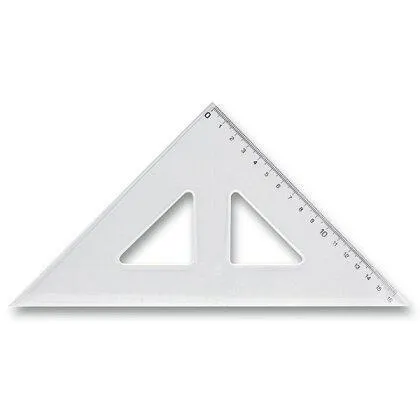 Trojúhelník s ryskou - 16 cm