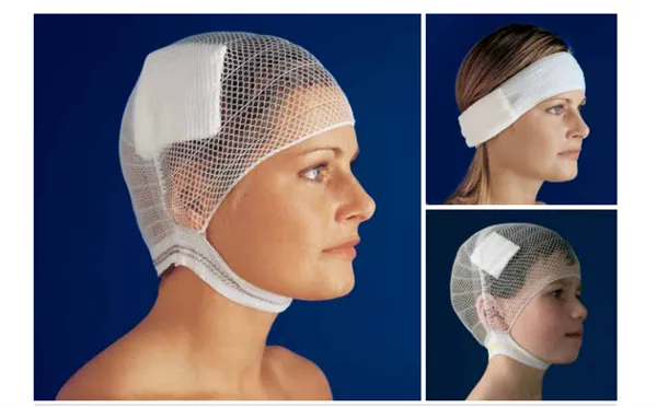 CareFix elastický síťový obvaz Head (hlava), velikost L