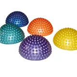 Masážní polokoule modrá, 16 cm