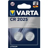 Varta - lithiová baterie - CR 2025, 3 V, 2 ks