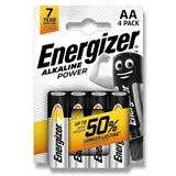 Energizer Alkaline Power - alkalická baterie - AA, 4 ks