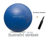 Míč rehabilitační ABS Match-U + hustilka, stříbrný, průměr 60-65 cm
