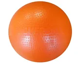 Míč softball, krátká zátka, oranžová, 23 cm