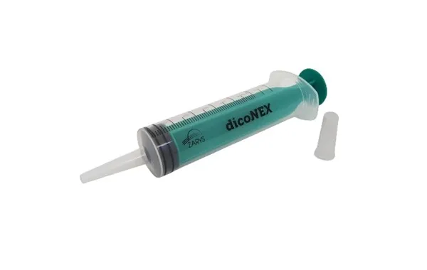 Injekční stříkačka trojdílná, 50ml, konus středový