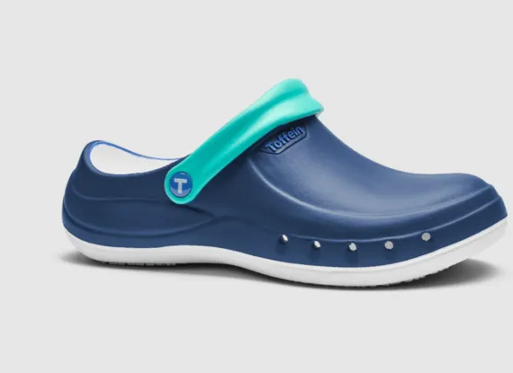 Obuv na sál EziKlog V2 navy & aqua, vel.37  (bal=pár)