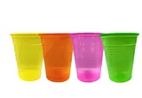 Kelímky, vyplachovací, Tutti Frutti, 50 ks, 180 ml, různé barvy