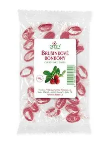 Grešík Brusinkové bonbóny 100g