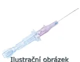 Kanyla bezpečnostní, Polywin Safety, bez křidélek, bez portu, fialová (26G)