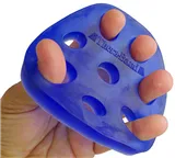Thera-Band Hand Xtrainer - posilovač prstů a dlaně, modrý – tuhý