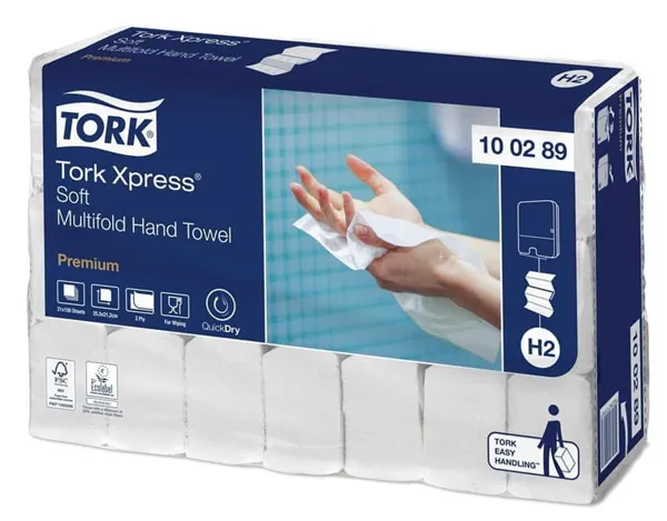 Ručníky Tork Xpress jemné papírové Multifold H2