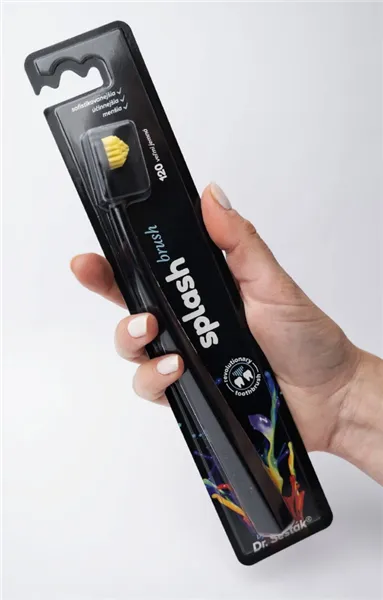 Zubní kartáček Splash Brush 120 černý 2648