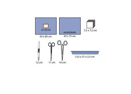 Set 356A Set na šití sterilní