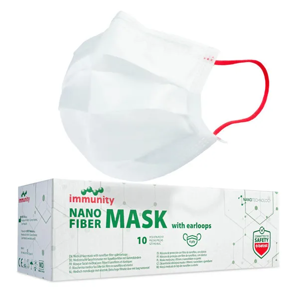 Ústenka Nano fiber s gumičkami  10 ks v balení