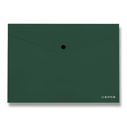 Spisovka - A5, zelená, PP Karton Verde