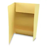 HIT Office - 3chlopňové desky - žluté, eko karton