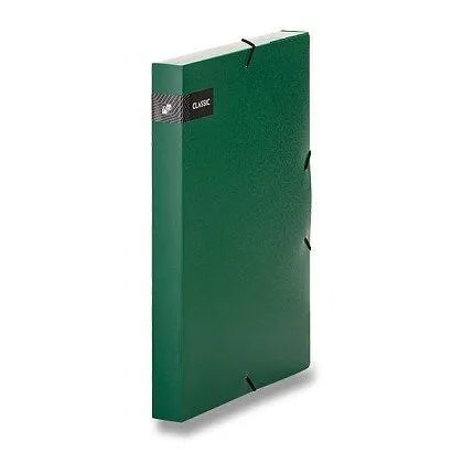 PP box Classic - box na dokumenty - A4, zelený
