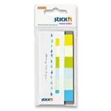 Hopax Stick'n - samolepicí papírové záložky - 6 × 30 lístků, Summer