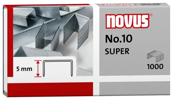 Novus No.10 - drátky do sešívaček