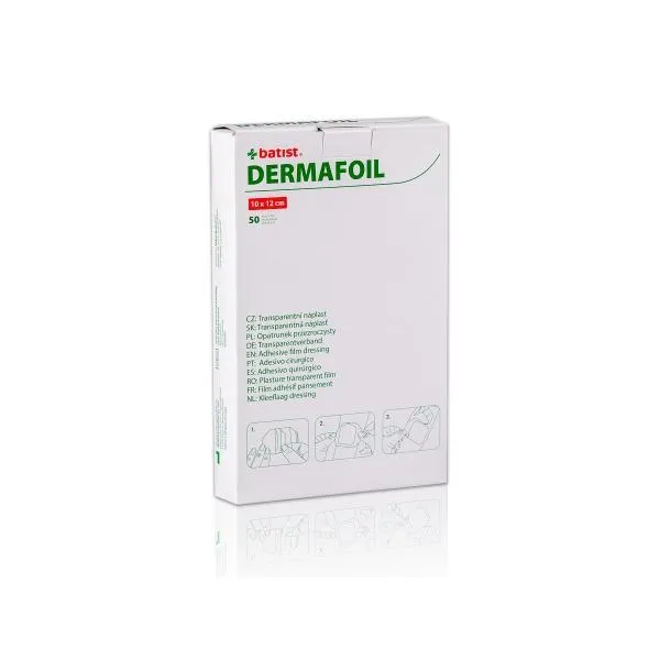 Dermafoil 10 x 12 cm sterilní