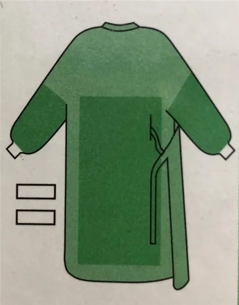 Plášť oper. SR Standard vel. XL immunity s ručníky NESTERILNÍ 