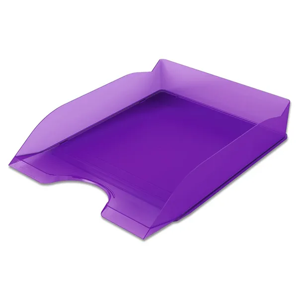 Durable Basic - kancelářský odkladač - transparentní, fialový