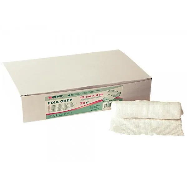Obinadlo Fixa-Crep, vysoce elastické, fixační obinadlo, 12 cm x 4 m, ( 20 ks)