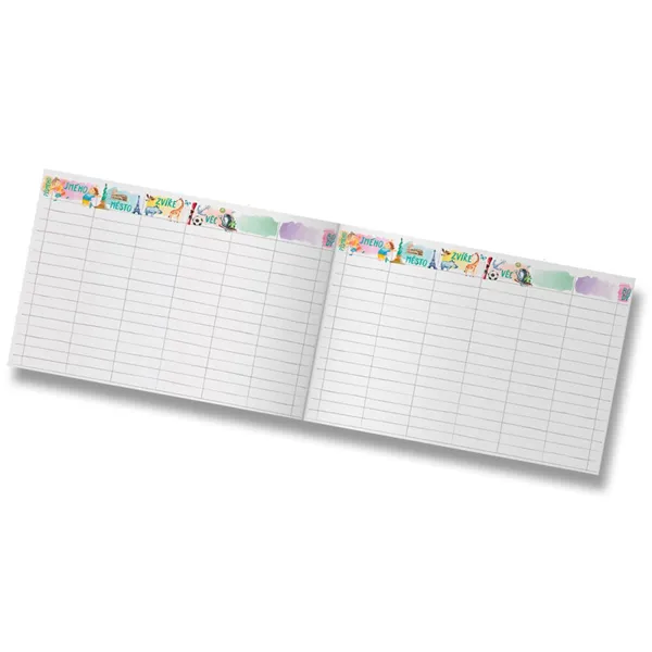 Herní blok A5 - Jméno, město, zvíře, věc