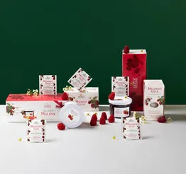 Grešík Dárková kazeta Čaj & Džem Malina 220g