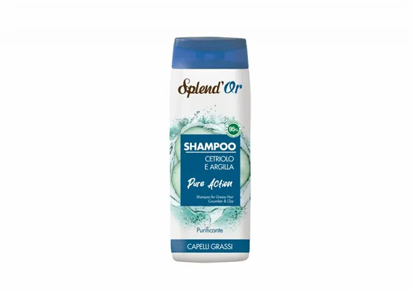 Vlasový šampon s okurkou a jílem Splend'Or 300ml