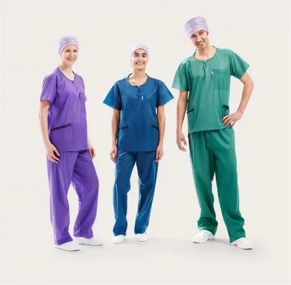 Jednorázové operační oblečení Extra Komfort - zelené, halena, vel. M