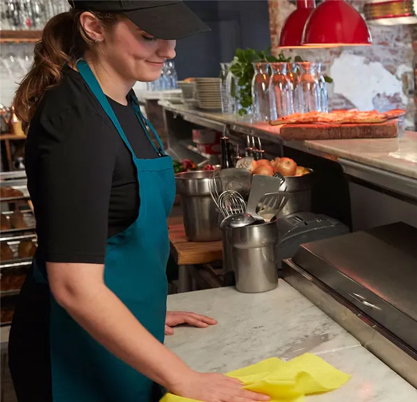 Tork barevný program, čistící utěrka (žlutá) W8