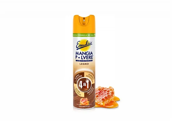 Emuslio Mangia Polvere Legno 4in1 300ml-Čisticí sprej na nábytek