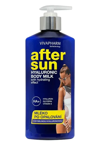 Mléko po opalování s kyselinou hyaluronovou VIVAPHARM 300ml