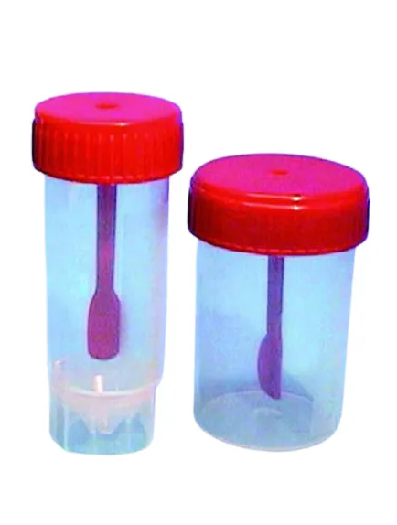 Nádobka 30 ml, PP na odběr stolice, sterilní