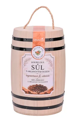 Wellness soudek - sůl do koupele s arganovým olejem 1kg