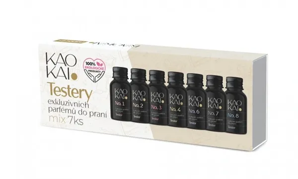 Testni to... Luxusní parfém do praní KAO KAI. SADA 7 ks