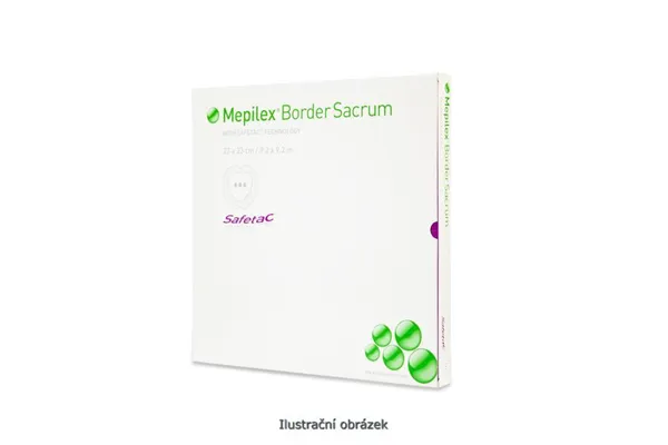 Mepilex Border Sacrum 22 x 25 cm, 1ks