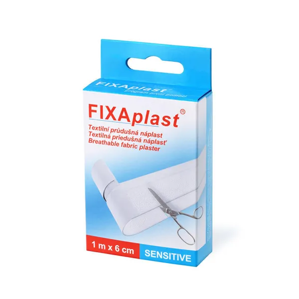 Náplast FIXAPLAST SENSITIVE 1 m x 6 cm