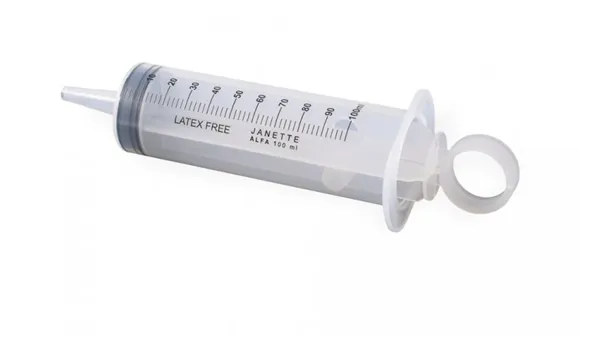 Lavážní stříkačka Janette Alfa, sterilní, 100 ml, (sterilní)