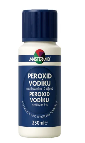 MASTER AID Peroxid vodíku 3% 250ml