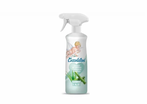 Osvěžovač vzduchu Coccolatevi a čistící prostředek 750 ml Bambus a Aloe Vera