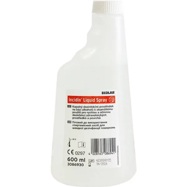 Incidin liquid 600 ml bez parfémové složky