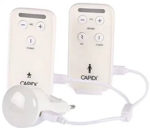 CAPiDi Chůvička BabyAlarm bílá