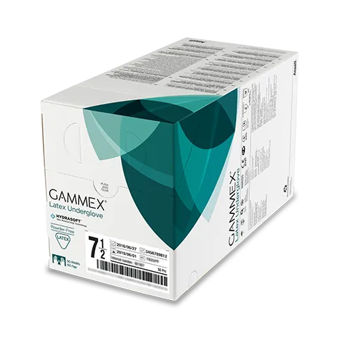 Rukavice operační GAMMEX Latex Underglove, vel. 8,0 (ks=pár)