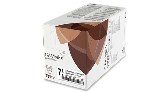 Rukavice operační, bezpudrové GAMMEX Latex Micro, vel. 6,5