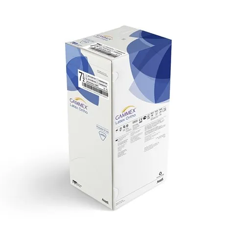 Rukavice operační GAMMEX Latex Ortho, bezpudrové, vel. 8,0 (ks=pár)
